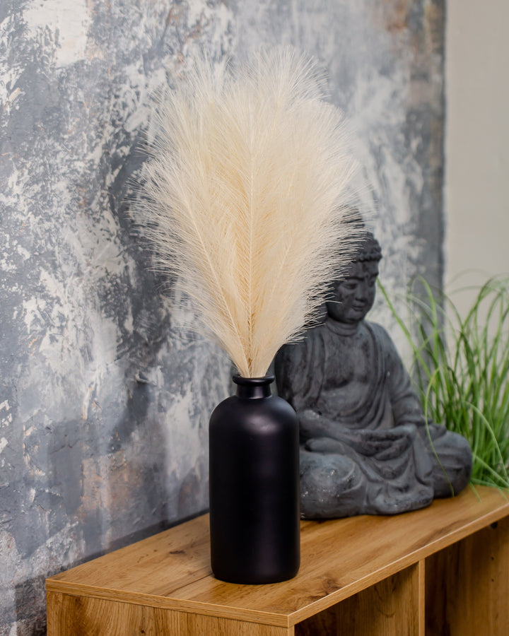 FAUX PAMPAS GRASS - Black