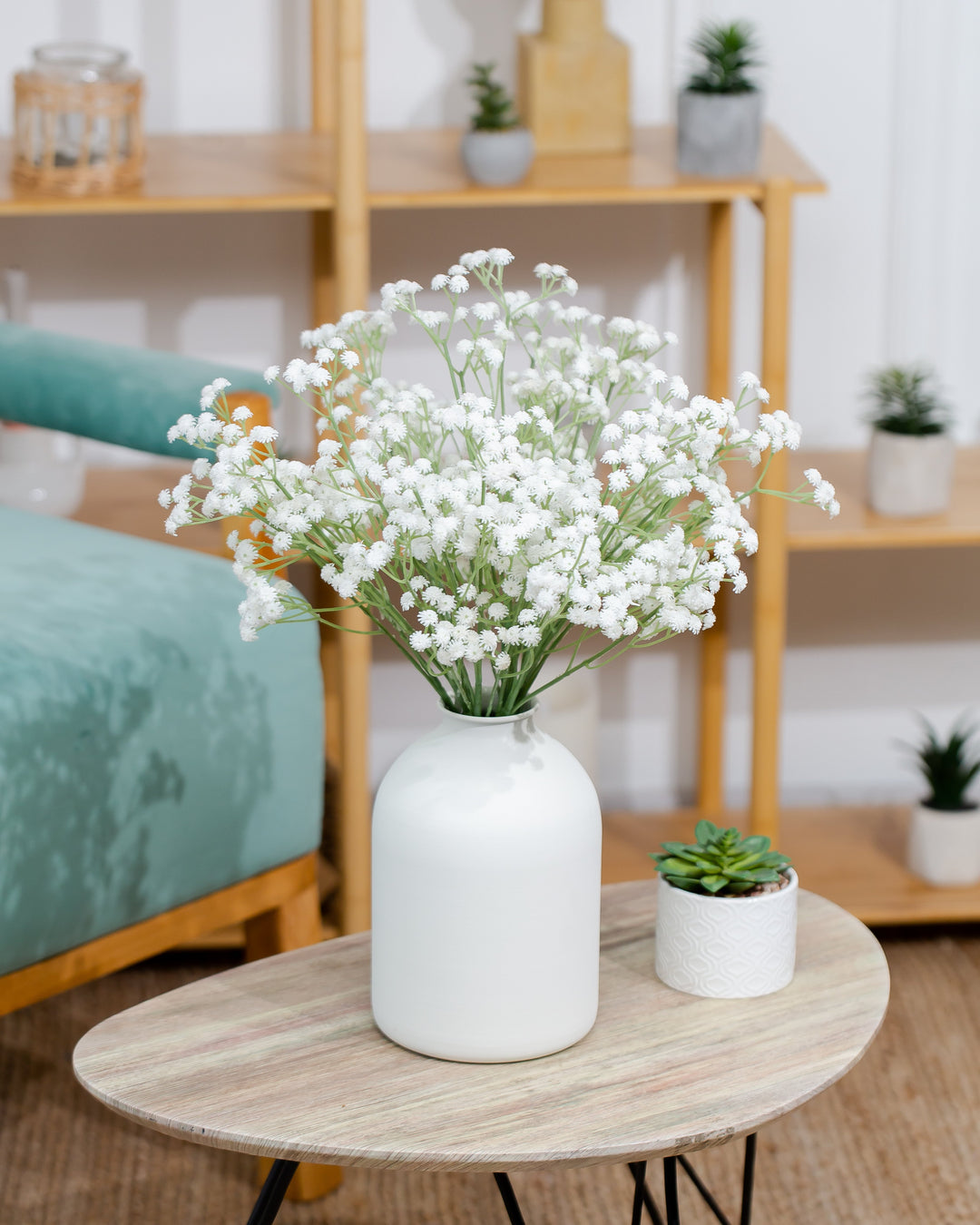 Real touch baby breath ( 10 stems )