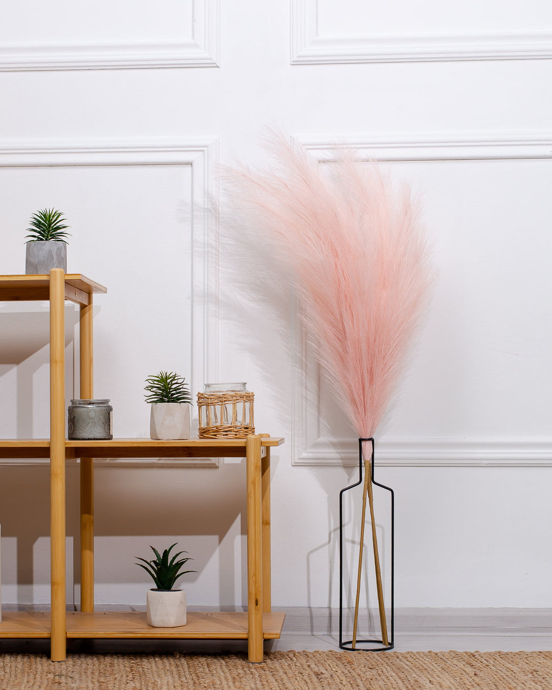 FAUX PAMPAS GRASS - Beige