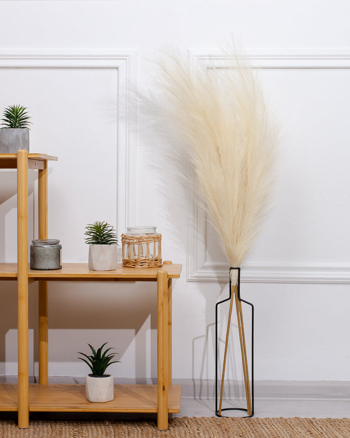 FAUX PAMPAS GRASS - White